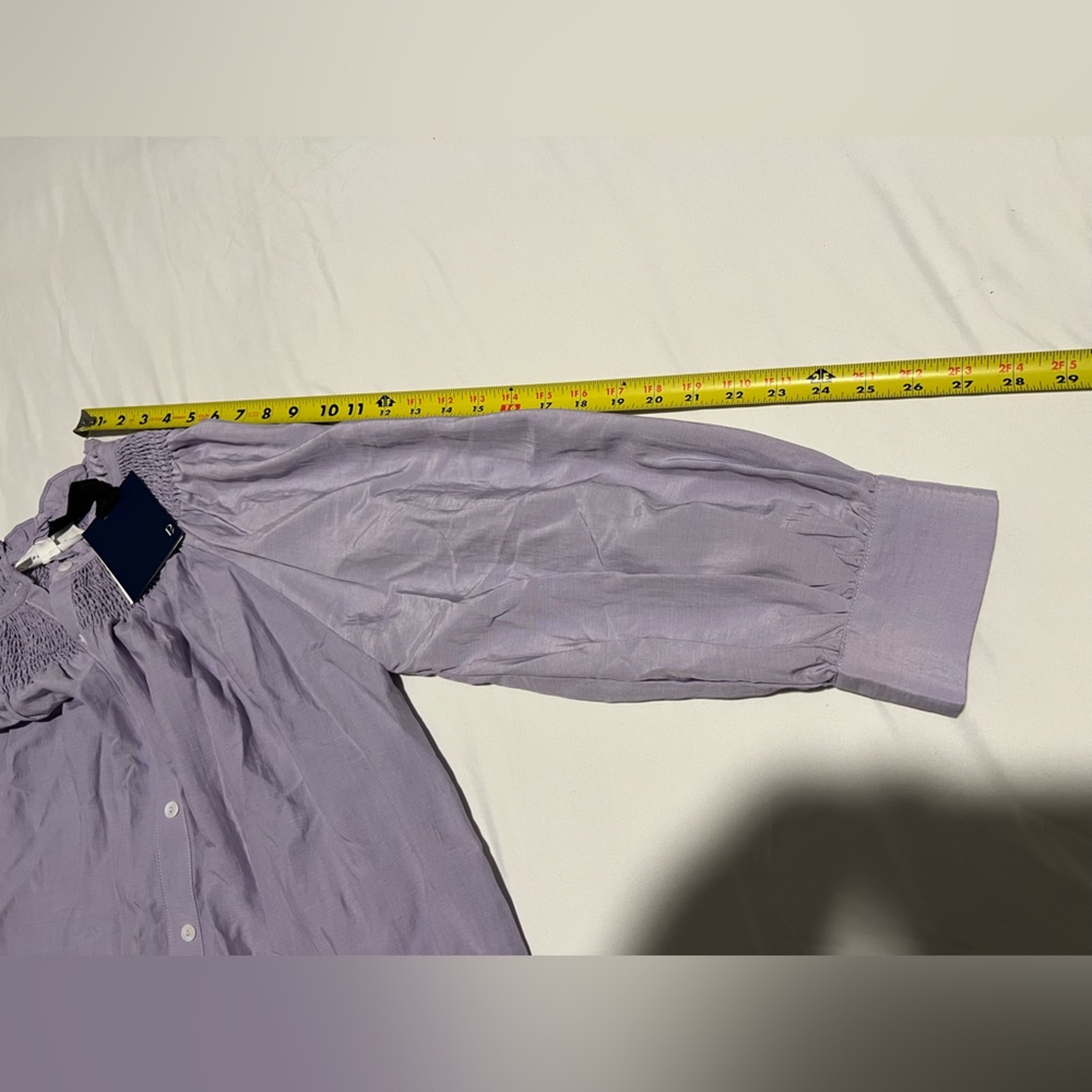 Pomander Place 3/4 Sleeve Blouse Pomander Place Size XL PURPLE 3/4 sleeve NWT - Picture 13 of 16